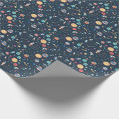Papier Cadeau Cosmos Space : Main Drake (Coin)