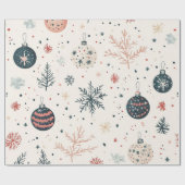 Papier Cadeau Costume de Noël (Plat)