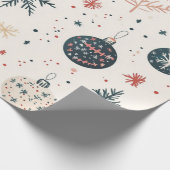 Papier Cadeau Costume de Noël (Coin)