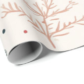 Papier Cadeau Costume de Noël (Coin rond)