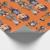 Papier Cadeau Costume d'Halloween (Coin)