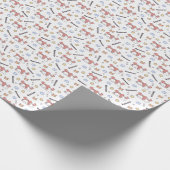 Papier Cadeau Cosy Cancer Constellation Bunny & Crabe Zodiac (Coin)