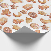Papier Cadeau Cosy Christmas cookies Enveloppement Papier (Coin)