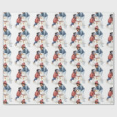 Papier Cadeau Cosy Christmas Snowman (Plat)