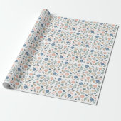 Papier Cadeau Côtier Trésors de Mares (Déroulé)