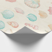 Papier Cadeau Côtière rustique - Coquillages, Starfish, Reef (22 (Coin)