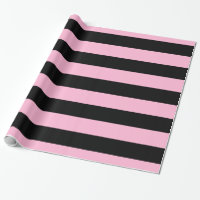 Coton Candy rose noir XL rayures Motif V