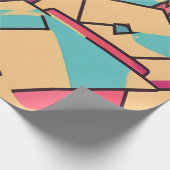 Papier Cadeau Cotton Candy Art Abstrait (Coin)