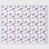 Papier Cadeau coucher de soleil (Plat)