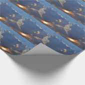 Papier Cadeau Coucher de soleil avec formation Teacup Cloud par  (Coin)