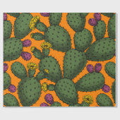 Papier Cadeau Coucher de soleil dans le désert (Plat)