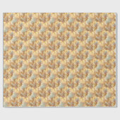Papier Cadeau Coucher de soleil de Magnolia (Plat)
