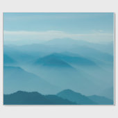 Papier Cadeau Couches de montagne (Plat)