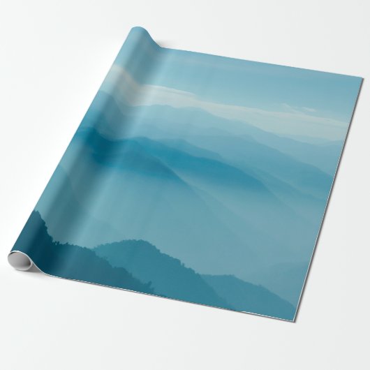 Papier Cadeau Couches de montagne (Déroulé)