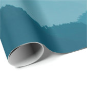 Papier Cadeau Couches de montagne (Coin rond)