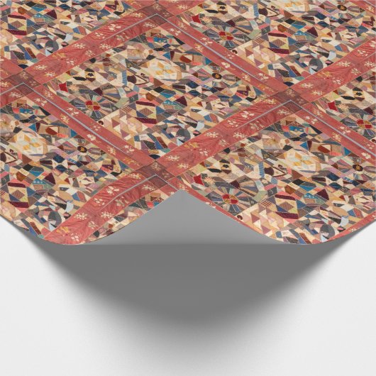 Papier Cadeau Couette Amish amitié (Coin)