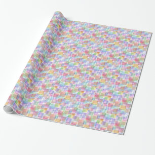 Papier Cadeau Couleur aérée brillante