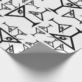 Papier Cadeau Couleur ARRIÈRE - PLAN des lunettes Martini (Coin)