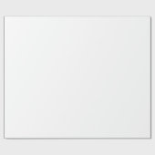 Papier Cadeau Couleur blanche mariage (Plat)