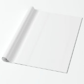 Papier Cadeau Couleur blanche mariage (Déroulé)