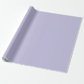 Papier Cadeau Couleur claire en cuir massif pastel violet (Déroulé)