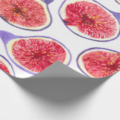 Papier Cadeau Couleur d'aquarelle des tranches de fibres (Coin)