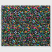 Papier Cadeau Couleur de vie (Plat)