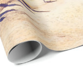 Papier Cadeau Couleur d'eau de la Toscane #2 (Coin rond)