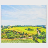 Papier Cadeau Couleur d'eau de la Toscane #3 (Plat)