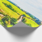 Papier Cadeau Couleur d'eau de la Toscane #3 (Coin)