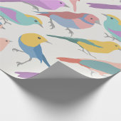 Papier Cadeau Couleur des oiseaux