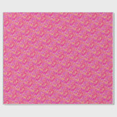Papier Cadeau Couleur douce et rose pastel (Plat)