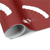 Papier Cadeau Couleur faite sur commande d'arrière - plan de (Coin rond)