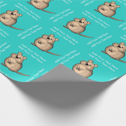 Papier Cadeau Couleur faite sur commande personnalisée par (Coin)