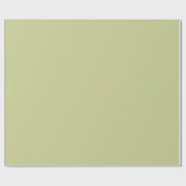 Papier Cadeau Couleur ferme vert pâle (Plat)