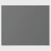 Papier Cadeau couleur grise (Plat)