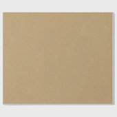 Papier Cadeau Couleur Kraft (Plat)