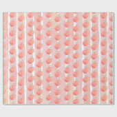 Papier Cadeau Couleur pêche (Plat)