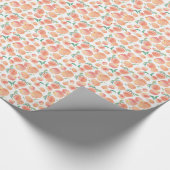 Papier Cadeau Couleur pêche (Coin)