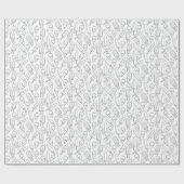 Papier Cadeau Couleur Popsicle et Crème de glace Votre propre Mo (Plat)