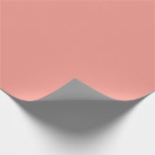 Papier Cadeau Couleur Rose Flamant Pastel (Coin)