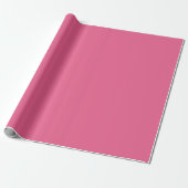 Papier Cadeau Couleur rose Rose clair ton (Déroulé)
