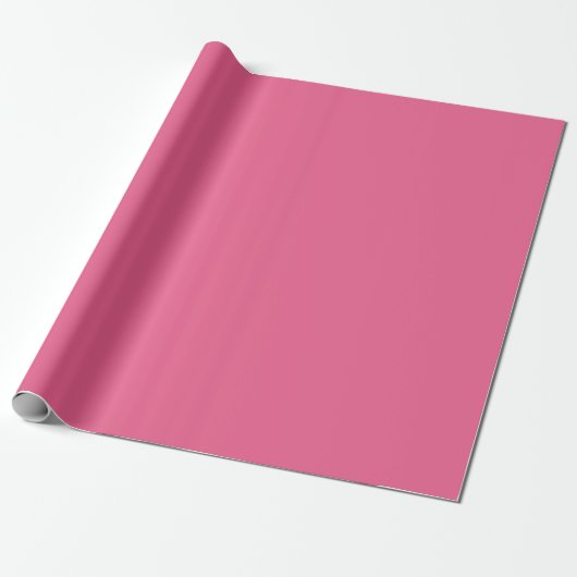 Papier Cadeau Couleur rose Rose clair ton (Déroulé)