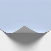 Papier Cadeau Couleur solide bleu clair bébé (Coin)