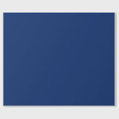 Papier Cadeau Couleur solide bleue royale (Plat)