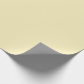 Papier Cadeau Couleur solide blonde (Coin)
