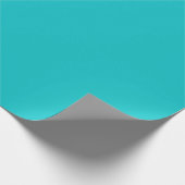 Papier Cadeau Couleur solide clair turquoise (Coin)
