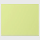 Papier Cadeau Couleur solide de clé Lime (Plat)