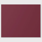 Papier Cadeau Couleur solide de la grenade (Plat)