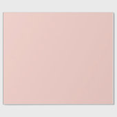 Papier Cadeau Couleur solide de sel rose (Plat)